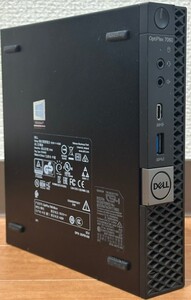 [激安 1,000円スタート]DELL OptiPlex 7060 Micro/8世代 i5-8500T(Coffee Lake) 6C6T 2.1GHz/メモリ 8GB/HDD 500GB 現状品