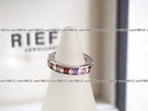 保管品◎７.４万◎RIEFE JEWELLERY◎シルバー 色石 ピアス(片耳)リーフェ ジュエリーARROWSカラーストーン イヤリング アクセサリー