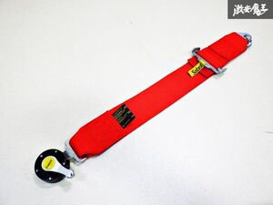 Sabelt サベルト 汎用 4点式 レーシング ハーネス シートベルト バックル のみ 赤 レッド ベルト幅：約7.3cm 走行会 ドリフト 即納 棚9-1-I