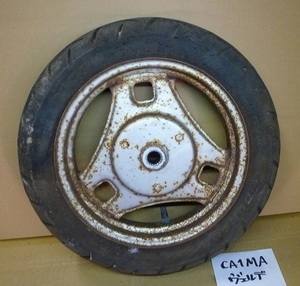 CA1MA ヴェルデ Rホイールタイヤ (検 suzuki verde rear wheel レッツ2 セピア スズキ リアタイヤ CA1KA CA1PA ハイアップ アドレス