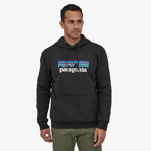 パタゴニア　patagonia　メンズ　P-6ロゴ　アップライザル　フーディ　BLK　ブラック　M　新品 39539