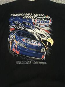 Nascar プリントTシャツ ナスカー　レース　レーシング　デイトナ　インディ　アメリカ　ビンテージ　マッスルカー　V8