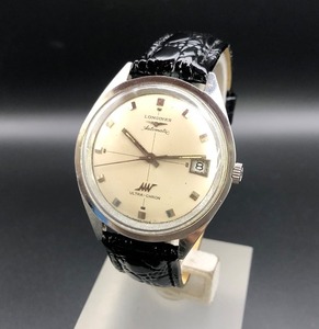 [A]時計(サ60)★[[WH-11960]]★LONGINES(ロンジン)★ULTRA-CHRON クロスライン★稼働品★