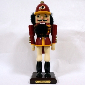 Washington Redskins nutcracker ワシントン レッドスキンズ コマンダーズ NFL フットボール くるみ割り人形 14 inch