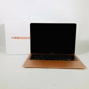 ジャンク MacBook Air Retina 13インチ (Late 2020) Apple M1 8コア/8GB/SSD 256GB ゴールド MGND3J/A