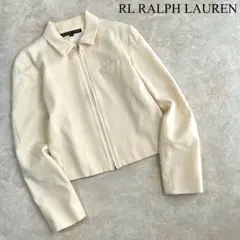 RL RALPH LAUREN 日本製 ウール100% ジップアップ ジャケット