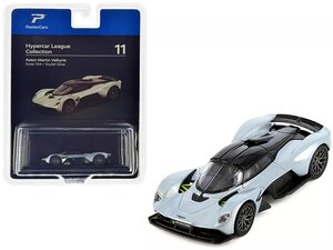 ポスターカーズ 1/64 アストンマーチン ヴァルキリー シルバー PosterCars Aston Martin Valkyrie ミニカー