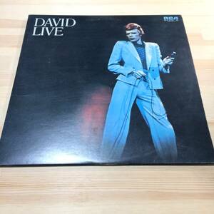 美盤 2枚組 国内盤 デビッド・ボウイー・ライブ/RCA-9105 ~06/RCA/1976年/David Bowie/David Live/ レコード 2LP アナログ盤 LP