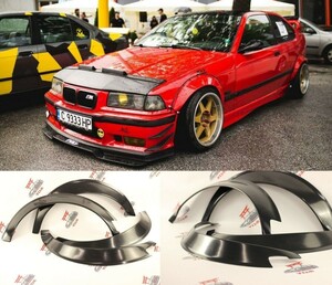 BMW E36 30mm/50mm オーバーフェンダー クーペ M3 320i 325i 323i 316i 318is マフラー バンパー ヘッドライト 車高調 ホイール(0)