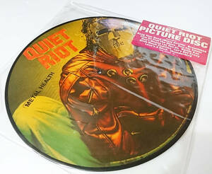 1983 Quiet Riot Metal Health US picture disc LP 30cm 限定ピクチャーレーコード 　