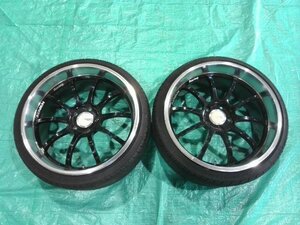 ★社外 YH ADVAN Racing アドバンレーシング RS-D 鋳造1ピース 19インチ 9.5J+35 PCD120 5H 255/30R19 タイヤホイール 2本 個人宅配送不可