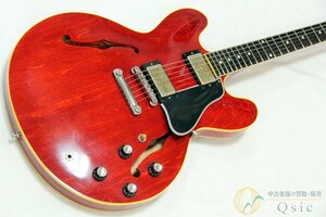 [良品] Gibson Custom Shop 1961 ES-335 Cherry 1961年の仕様を忠実に再現/弾き込まれた事による深みも加わった個体 [UK725]