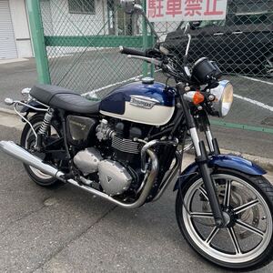 トライアンフ ボンネビルSE 865cc 低走行14360km T910 インジェクション 全国配送 売切 検)T100 T120 スラクストン R nineT DOCATI KTM BMW