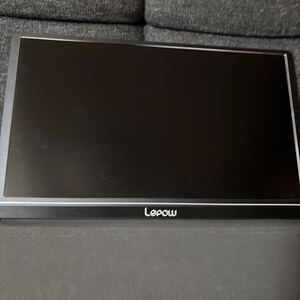 ジャンク　15.6インチ Lepow ポータブルモニター モバイルディスプレイ 保護カバー付き