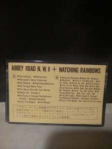 C8797　カセットテープ　 ビートルズクラブ 研究資料　ABBEY ROAD N.W.8＋WATCHING RAINBOWS