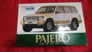 長期保管品 【未組立品】アオシマ　1/24　三菱　パジェロ　MITSUBISHI 　PAJERO