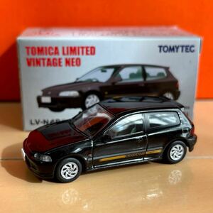 TLV トミカリミテッドヴィンテージネオ Tomica LV-N48g Honda Civic Si 20周年記念仕様 ホンダ シビック1/64 未使用品！