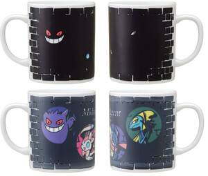 送料無料 ポケモン チェンジングマグカップ Midnight Agent -the cinema- ゲンガー ニンフィア ゲッコウガ pokemon Changing mug