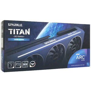 SPARKLE Intel Arc A770 TITAN OC Edition SA770T-16GOC PCIExp 16GB [管理:1000028403]