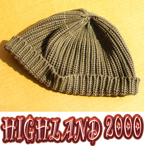 即決■HIGHLAND 2000■事件に真相は頭が緑だからcap■■古着