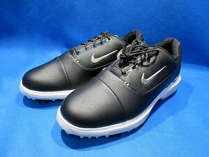 M 未使用品 NIKE/ナイキ AIR ZOOM VICTORY PRO (W)/エア ズーム ビクトリー プロ (ワイド) AR5578 ゴルフシューズ ブラック 25cm 日本