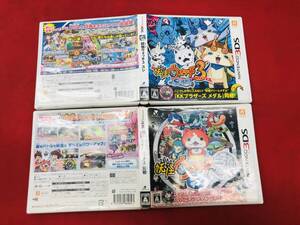 【3DS】 妖怪ウォッチ3 スシ 妖怪ウォッチ 2 元祖 即購入！ セット メダル付 (未開封)