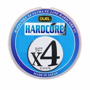 DUEL ( デュエル ) PEライン 釣り糸 HARDCORE X4 マーキングシステム/10m×5色 ライン 釣りライン