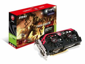 MSI グラフィックボード GTX760 チップセット搭載 日本正規代理店品 VD5076 N760GTX Twin Frozr 4S 　(shin