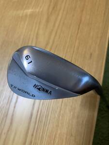 【中古】本間(HONMA) ツアーワールド(T//WORLD )TW-W (2018年モデル) 61°-08° Dynamic GOLD