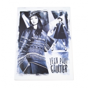 ジャンポールゴルチエJean Paul GAULTIER アートパネル 白青 【レディース】