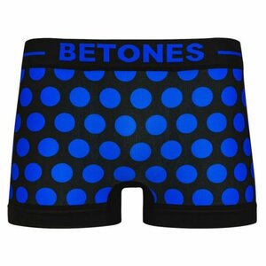 BETONES ビトーンズ 【BUBBLE6】 BLUE 新品正規品 ボクサーパンツ フリーサイズ(郵便送料込み)