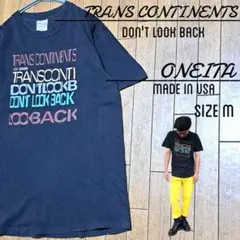 90s USA製 TRANS CONTINENTS  Ｔシャツ トラコン M