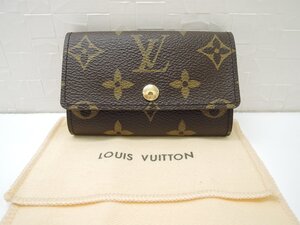 ルイヴィトン LOUIS VUITTON ミュルティクレ6 キーケース 6連 メンズ レディース M62630 SAランク LV ブランド ポーチ 小物 BRB・バッグ・