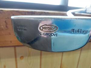 中古 YES GOLF パター C-GROOVE Ashley 35インチ