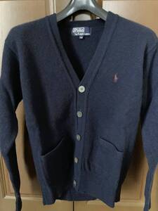 Polo Ralph Lauren ポロ　ラルフローレン　カーディガン　キッズ 150 ネイビー