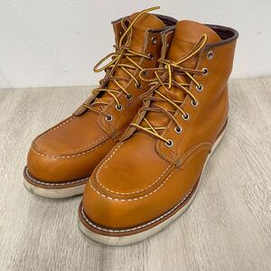 【RED WING】レッドウィング★ブーツ IRISH SETTER 6-INCH MOC アイリッシュセッター 6インチモック 復刻犬タグ 9875 サイズ26cm(US8) 01