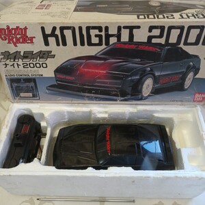 バンダイBANDAI Knight Rider ナイトライダーナイト2000 ラジコン ジャンク品