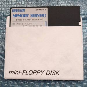 ★　I・Oデータ　５インチＦＤ　MEMORY SERVERⅡ　IOS-PROⅡ V1.01　動作未確認　★