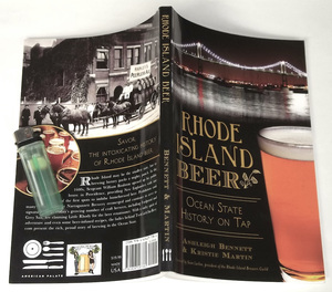 2015年 洋書 Rhode Island Beer ロードアイランド州 ビール 歴史 解説 アメリカ クラフト 酒造 醸造 会社 社史 バー ガイド 英語