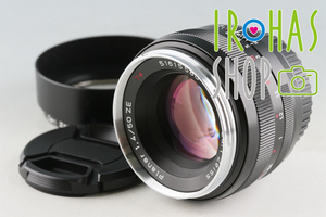 Carl Zeiss Planar T* 50mm F/1.4 ZE Lens for Canon #54278G3