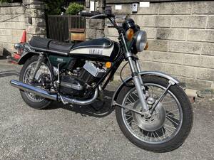 希少車種　初年度昭和４８年　ヤマハ RD350　車体番号351-12＊＊＊＊　書類、鍵付き レストアベースor部品取り車　