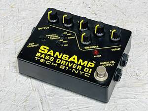 中古 Tech21 SANSAMP BASS DRIVER DI (u81804)