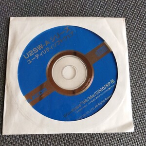 ELECOM U2SW−Ａシリーズ　ユーティリティソフトウェア　CD-ROM