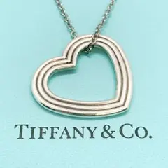 Tiffany&Co. メナード コラボ ハート シルバー 925 ネックレス