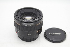 【適格請求書発行】良品 Canon キヤノン EF 50mm F1.4 USM フルサイズ 単焦点レンズ【アルプスカメラ】241118t