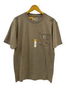 Carhartt (カーハート) Loose Fit Heavyweight S/S POCKET T-SHIRT ヘビーウェイト ポケットTシャツ K87-M S デザートカーキ メンズ/078