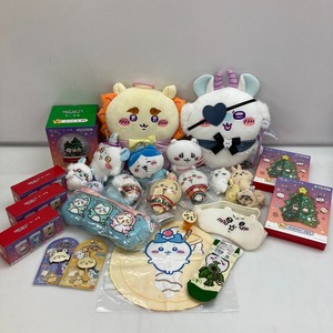 05w07677★1円~ 【ちいかわグッズセット】モモンガ ハチワレ うさぎ シーサー ぬいぐるみ ロリポップチョコチャーム ラスト賞 他 中古品