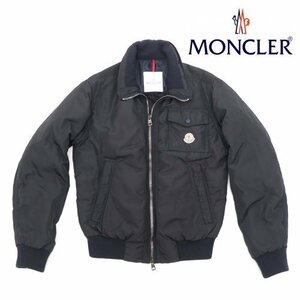 MONCLER モンクレール メンズ ダウン 1サイズ ブラック 美品 1円スタート