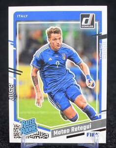 2023-24 Panini Donruss Rated Rookie Matea Retegui Atalanta Italy サッカー ルーキー カード FIFA