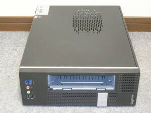 自作ＰＣ部品　ＰＣケース　スリム・コンパクトタイプ　MOUSE製？　電源おまけ　ジャンクで(3111b)